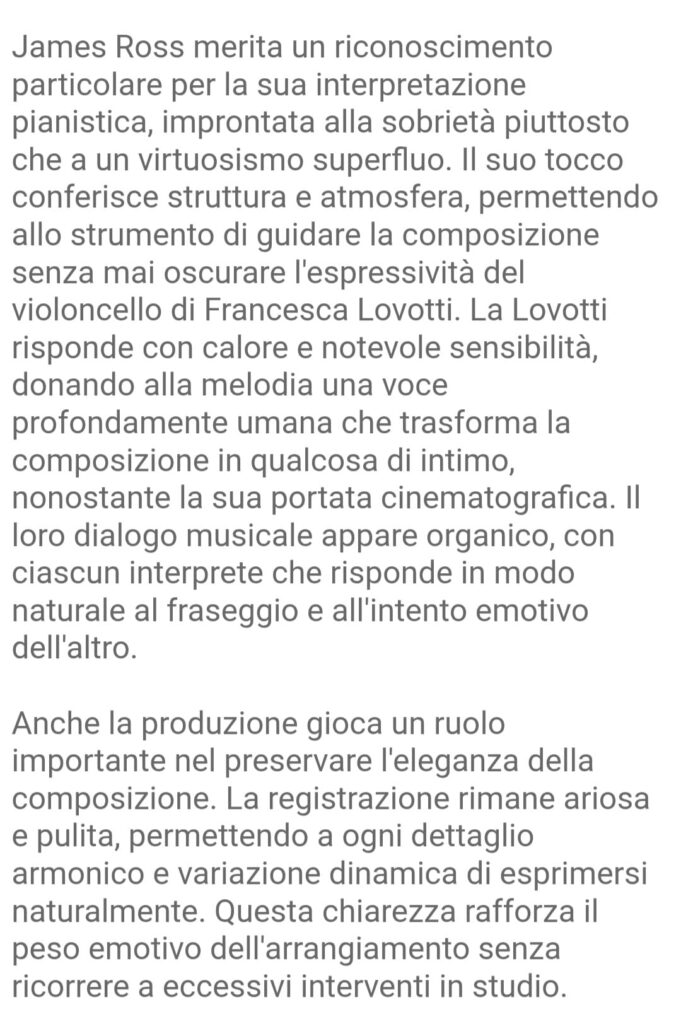 james ross recensione 1
